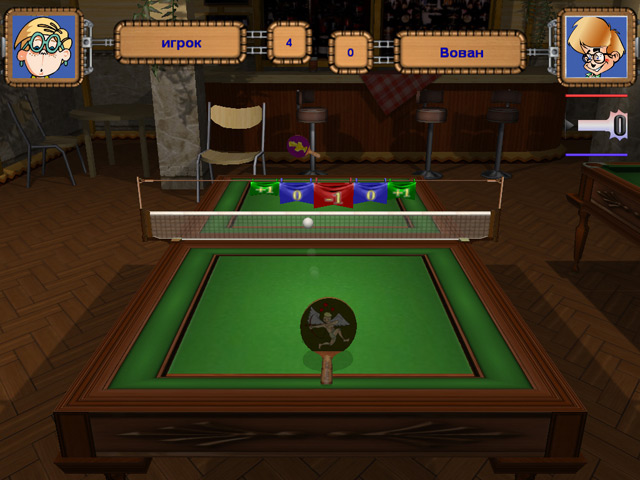 Скриншот №3. Пинг понг