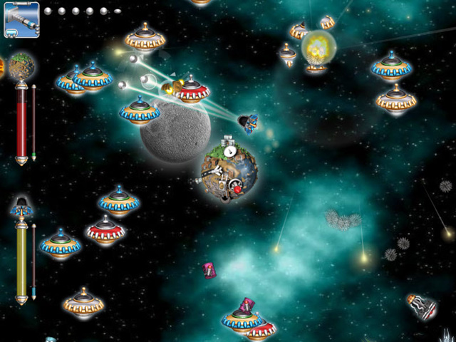Скриншот №6. Планета битвы 2 Миры вдалеке