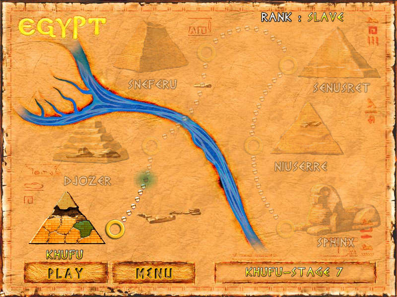 Скриншот №3. БрикСтрелок Египет