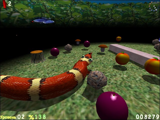Скриншот №2. Большой змей