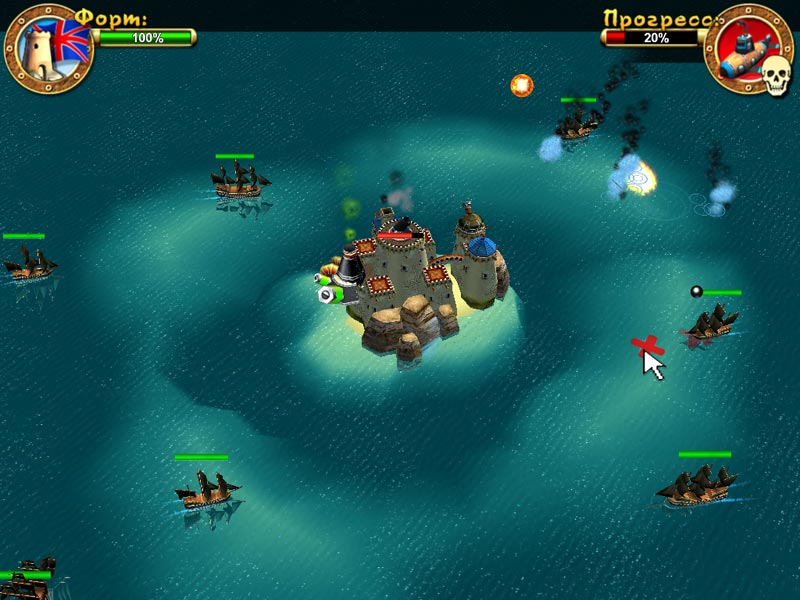 Скриншот №3. Пираты Битва за Карибы
