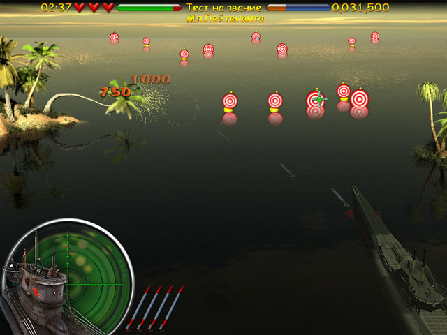 Скриншот №5. Морской бой Подводная война