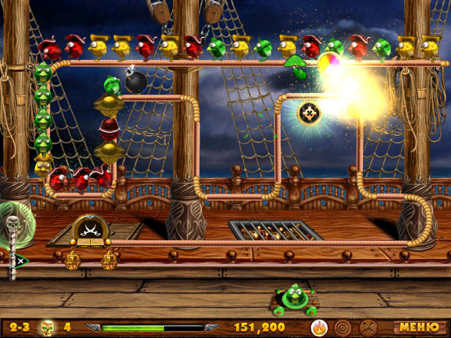 Скриншот №4. Пиратские птички